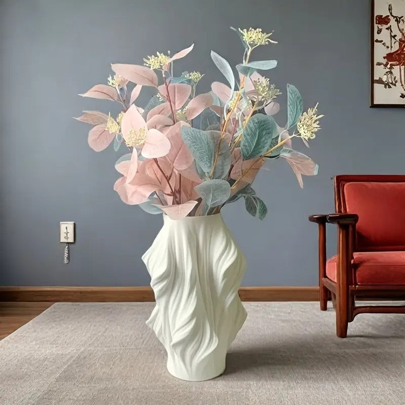 Jarrón Cilíndrico Texturizado