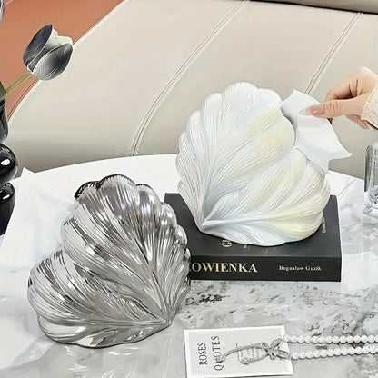 Cajas de Pañuelos de Cocina con Forma de Concha Marina