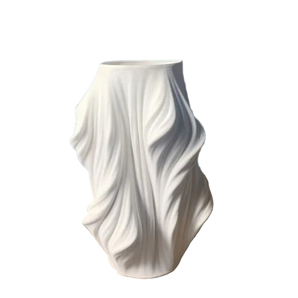 Jarrón Cilíndrico Texturizado