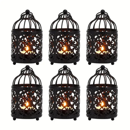 Juego de Portavelas Decorativos