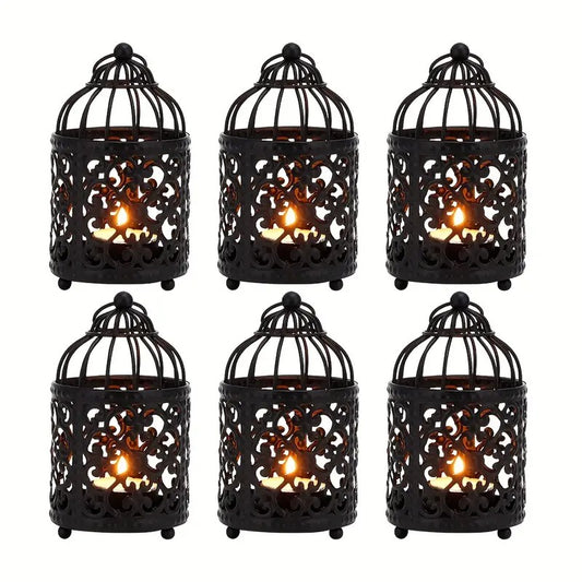 Juego de Portavelas Decorativos